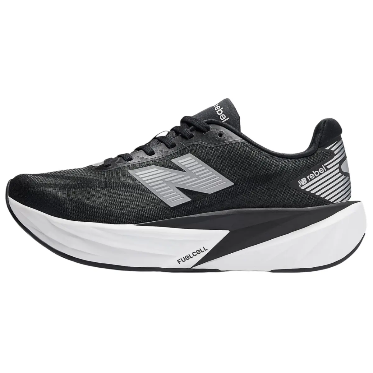New Balance FuelCell Rebel V5 Fabric Breathable Low top Running Shoes Unisex Black