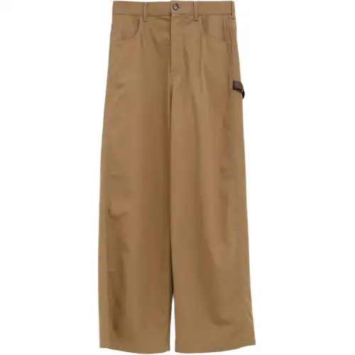 Loewe logo-patch trousers