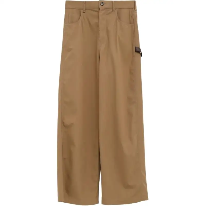 Loewe logo-patch trousers