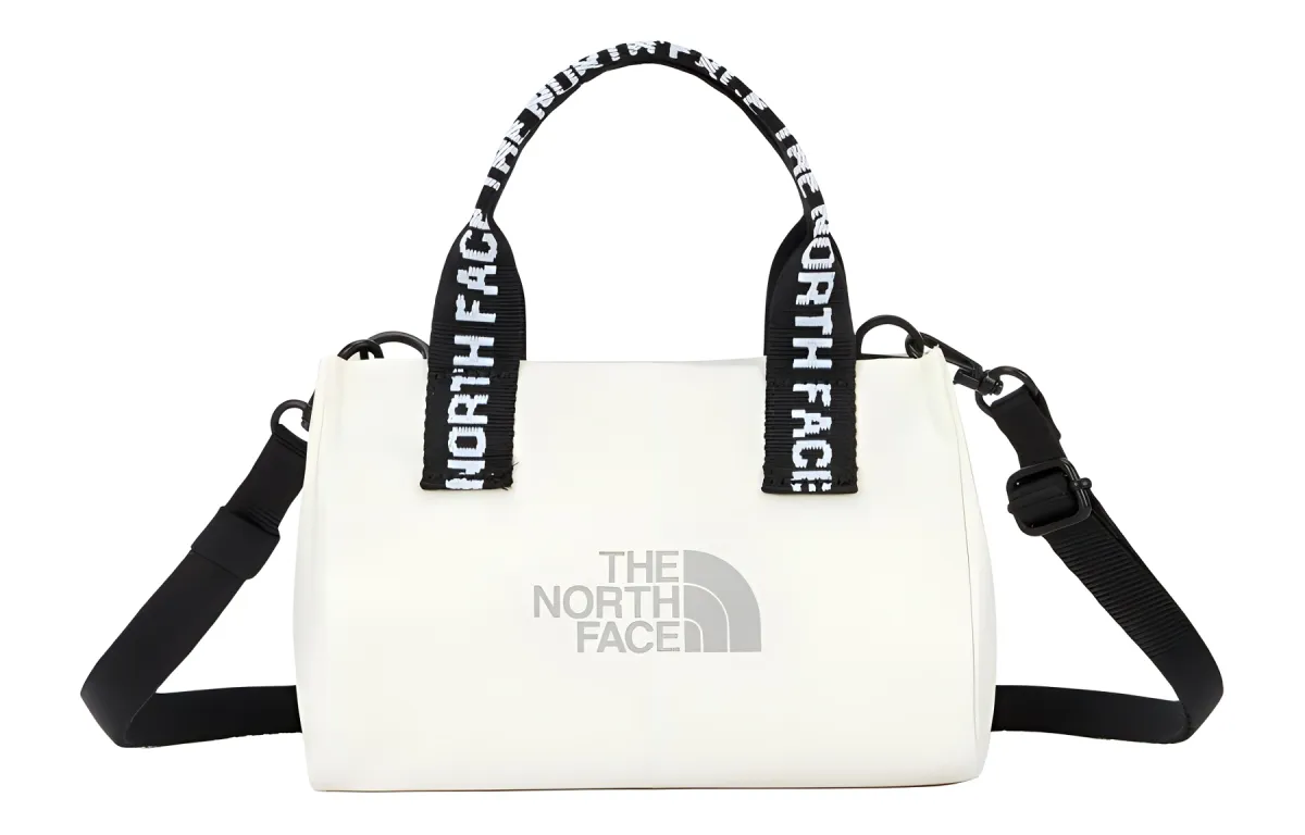 THE NORTH FACE One Shoulder Crossbody Portable Outdoor Bag Nylon Cream White Unisex