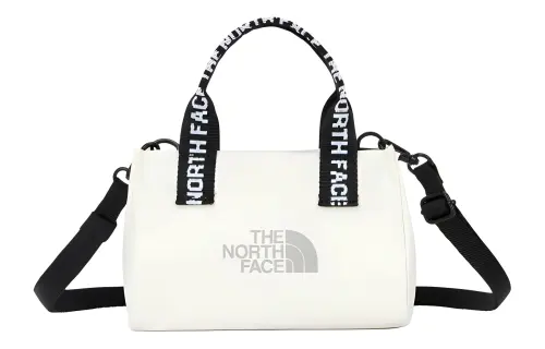THE NORTH FACE One Shoulder Crossbody Portable Outdoor Bag Nylon Cream White Unisex