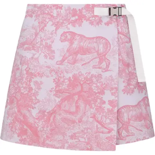 DIOR SS25 Casual Short Skirts Women's Pink