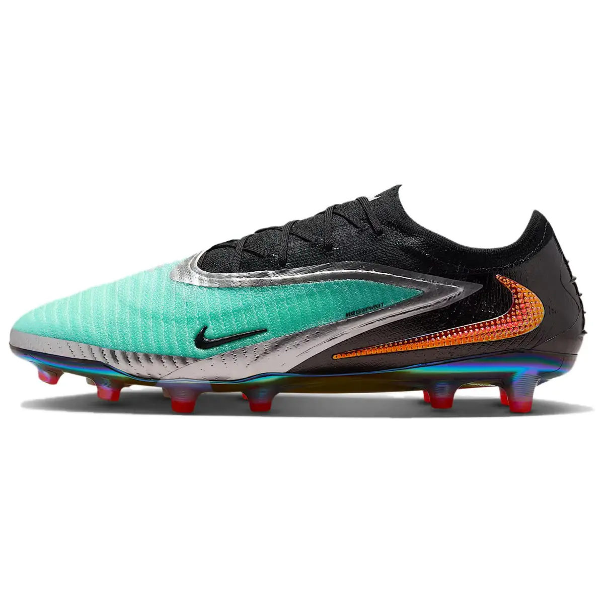Nike Phantom 6 Artificial Turf Soccer Shoes Unisex Black Green