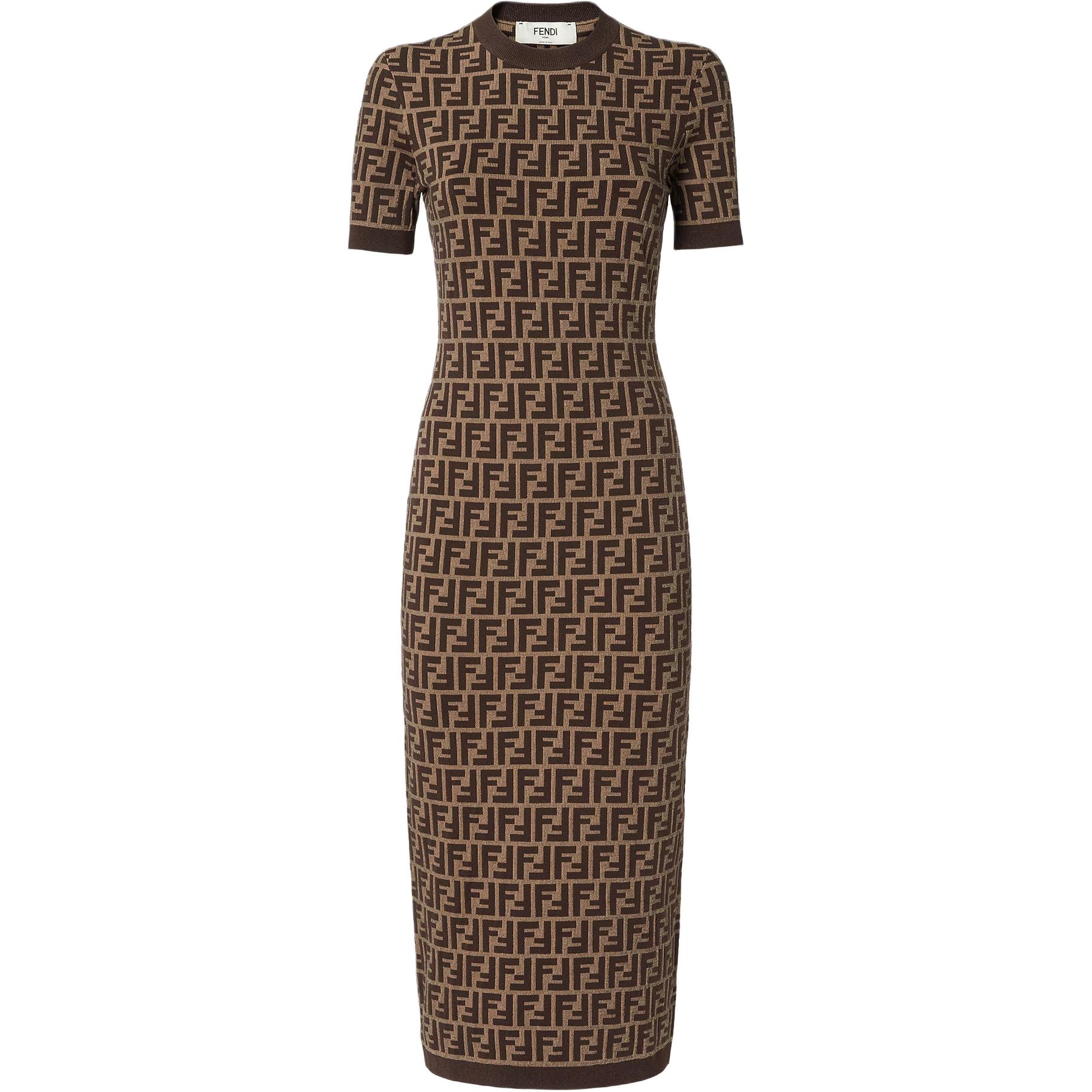 Женское платье Fendi (черное)