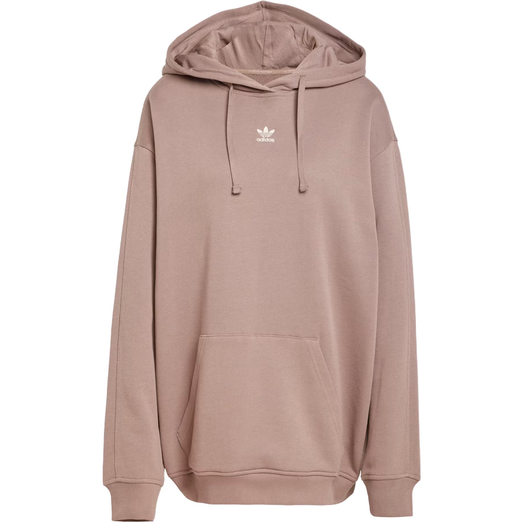 Женское худи adidas originals (коричневое)