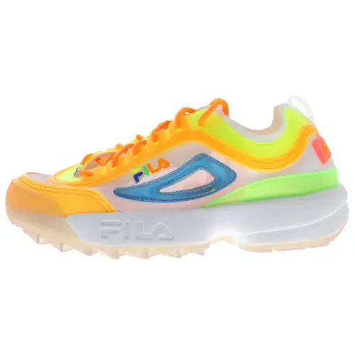 FILA Disruptor 2 Abrasion Resistant Abrasion Resistant Low top Casual Shoes Women's Orange