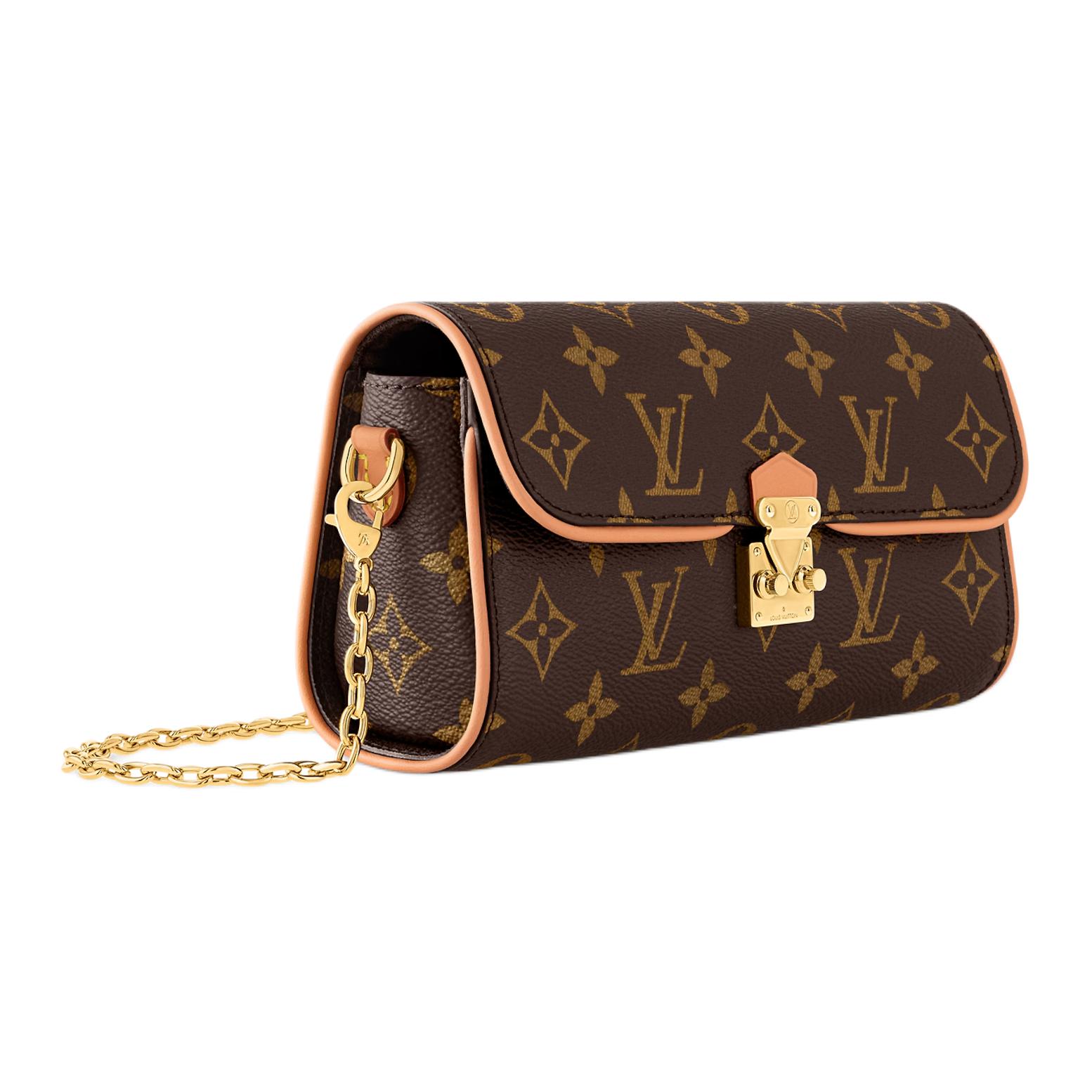 Женская сумка Louis Vuitton POCHETTE CAMILLE (коричневая) — фото 2