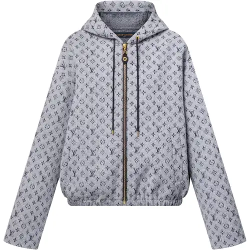 LOUIS VUITTON Monogram Bouclé Hoodie