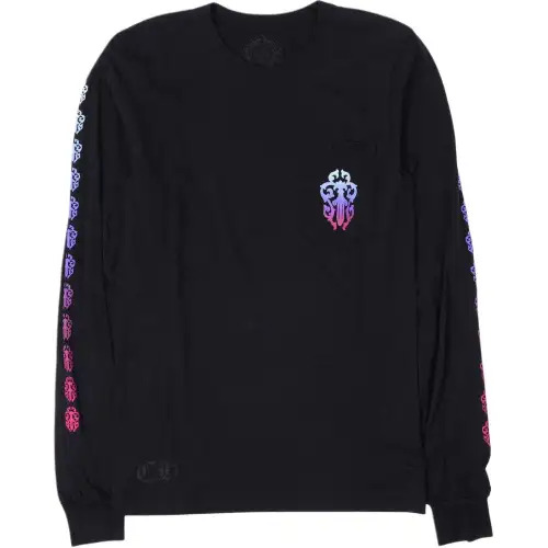 Chrome Hearts Gradient Dagger Horseshoe long-sleeve sweater