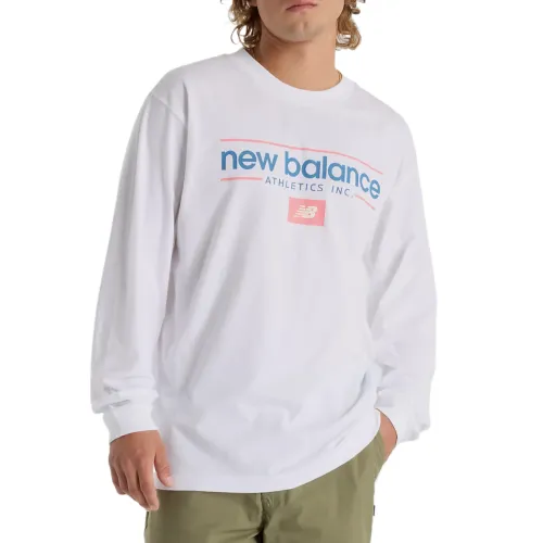 New Balance Linear T Shirt Men's
