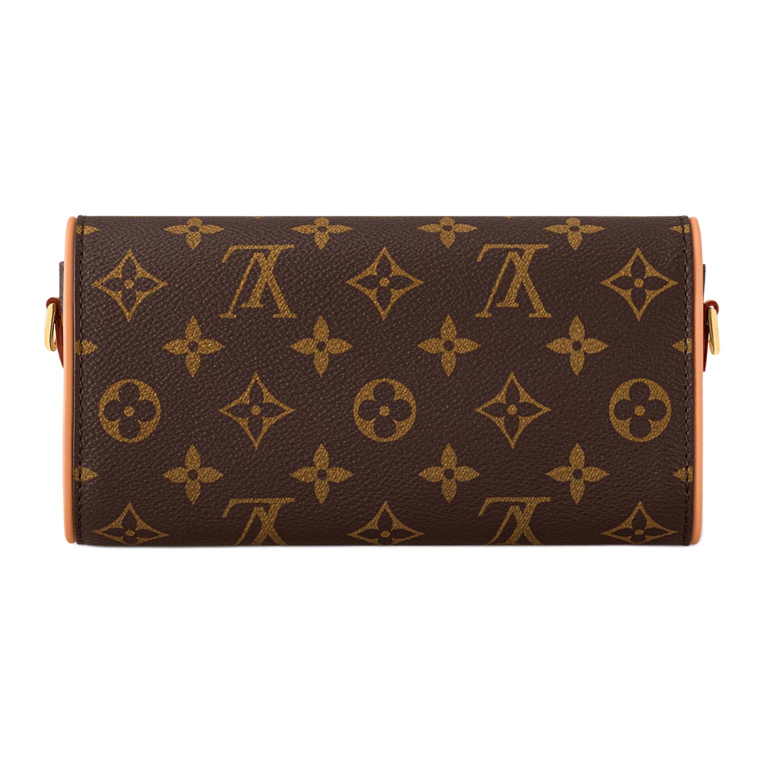 Женская сумка Louis Vuitton POCHETTE CAMILLE (коричневая) — фото 3