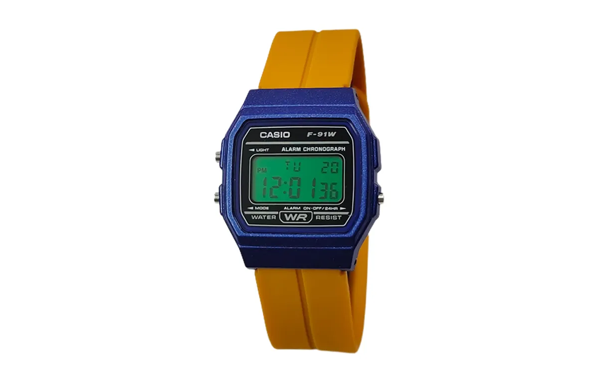 CASIO Custom Collection Quartz Movement Silicone Strap Watch Men's Watches Black Dial