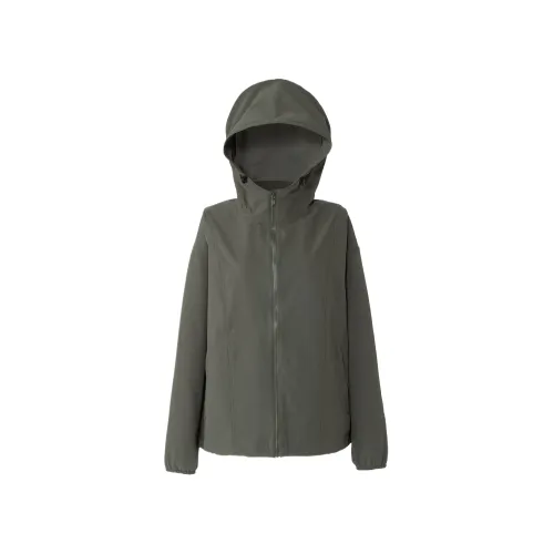 THE NORTH FACE Jackets Women's Dark Green Hooded Moderate Other