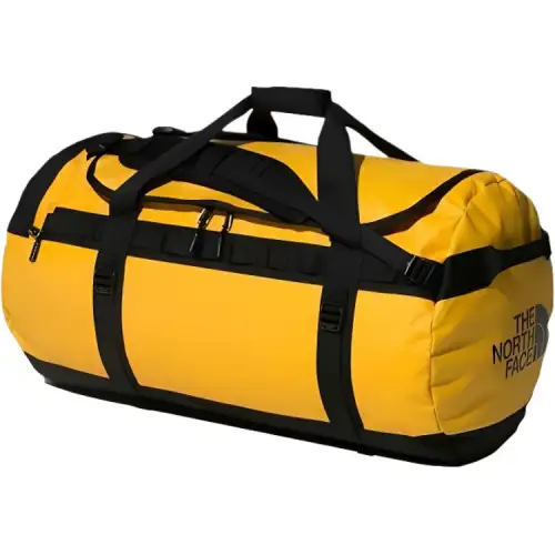 THE NORTH FACE 90L Shoulder Bag, Crossbody Bag, Handbag, Travel Bag, Outdoor Bag Fabric Yellow Unisex