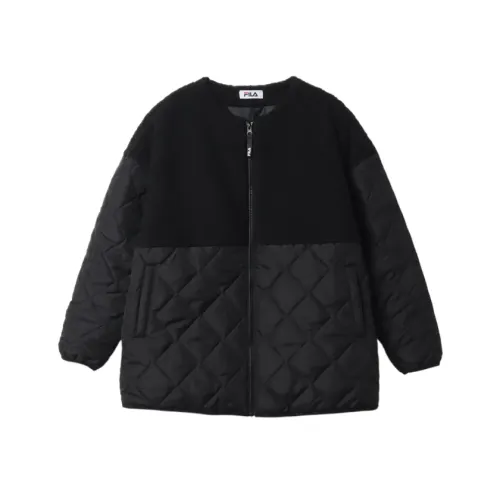 FILA Velvet Jackets Men's Black Moderate