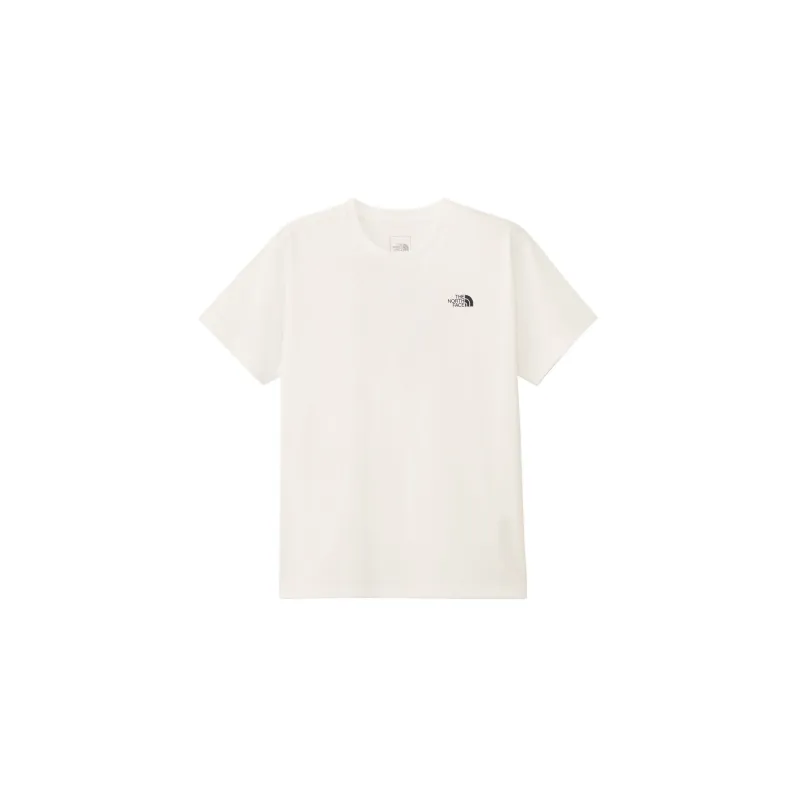 THE NORTH FACE T Shirts Women's White Crew Neck Moderate Straight Fit
