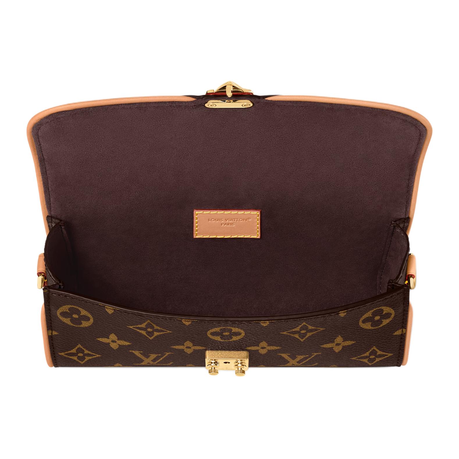 Женская сумка Louis Vuitton POCHETTE CAMILLE (коричневая) — фото 4