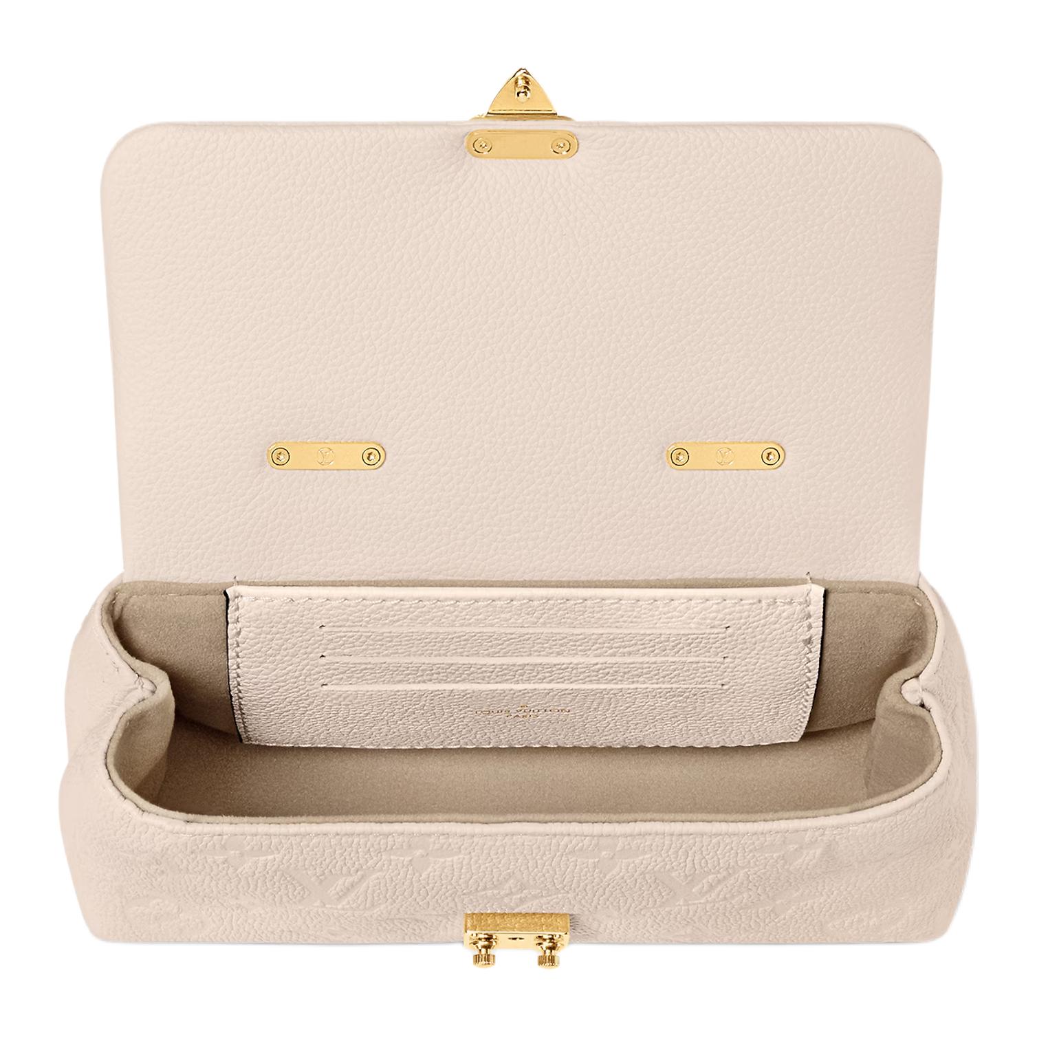 Женская сумка Louis Vuitton Madeleine Nano (бежевая) — фото 4