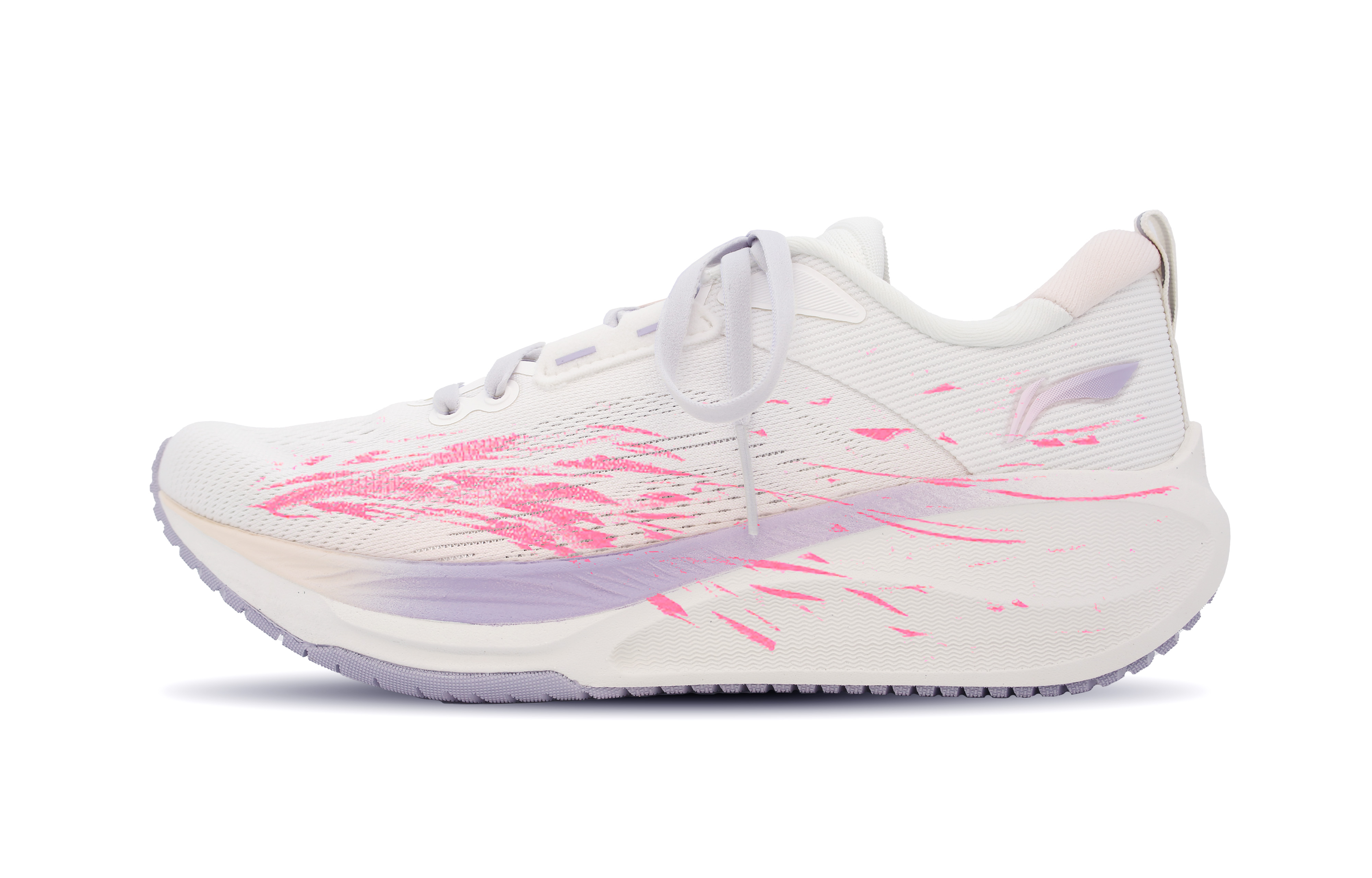 Li Ning MINE JUMP 2.0 V2 Cushioning Breathable Low top Casual Running Shoes Women’s White Pink