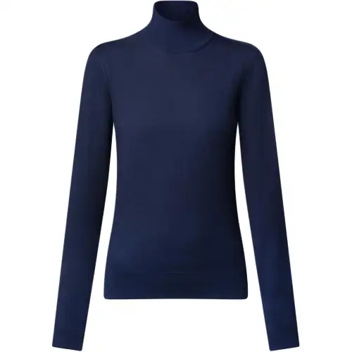 Lv Signature Tag Turtleneck Pullover
