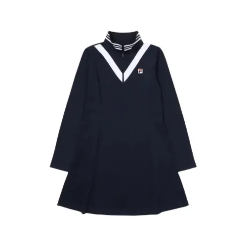 FILA Long Sleeved Dress Women's Black