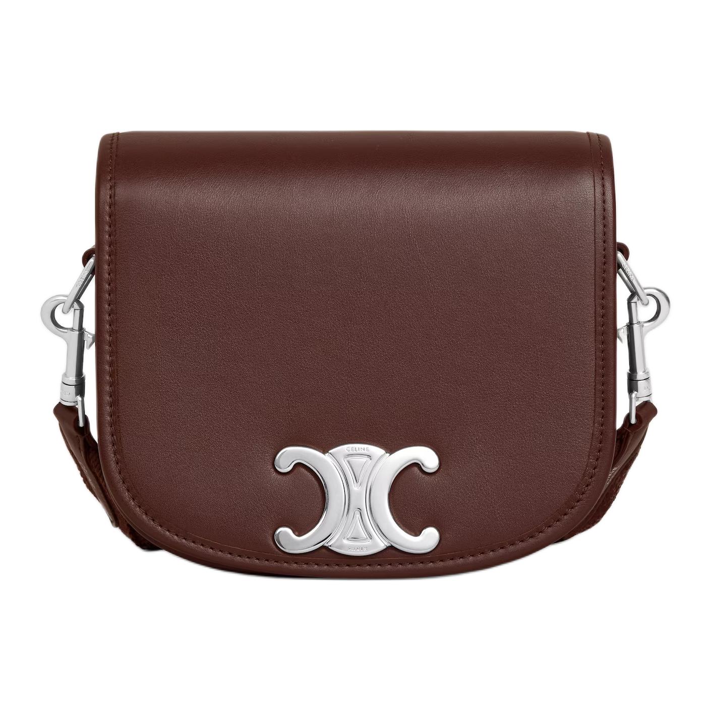 Мужская сумка CELINE CELINE TriompheBesace (коричневая)