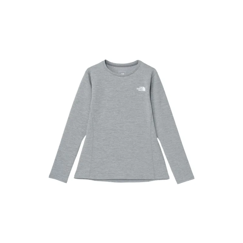 THE NORTH FACE Shirts Women's Gray Crew Neck Moderate