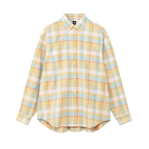 THE NORTH FACE Shirts Women's Yellow Lapel Moderate Other