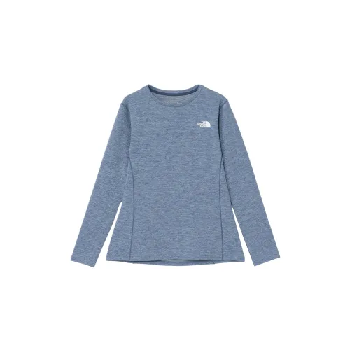 THE NORTH FACE Shirts Women's Blue Crew Neck Moderate