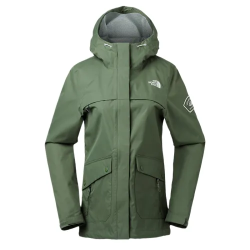 THE NORTH FACE Jackets Women's Green Hooded Moderate Other