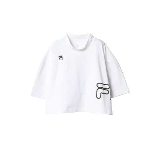 FILA Drop Shoulder Sleeve T Shirt Women's