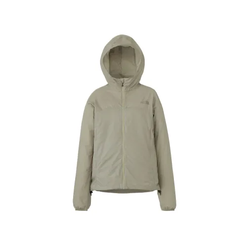 THE NORTH FACE Jackets Women's Light Green Hooded Moderate
