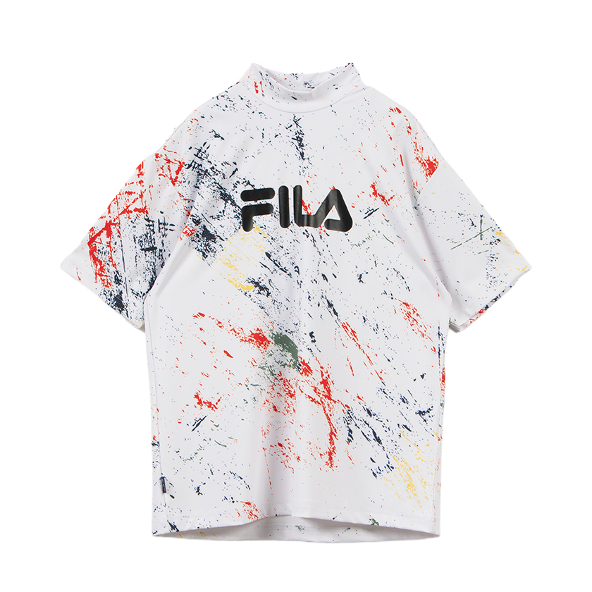 FILA Fila Golf Series 2025 Spring and Summer Series TS Gala Comfortable, versatile, skin-friendly, simple short-sleeved T-shirt, men's style