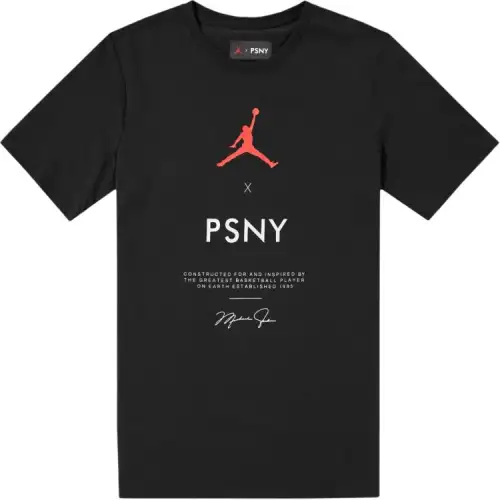 Jordan x PSNY T Shirt Men's Black