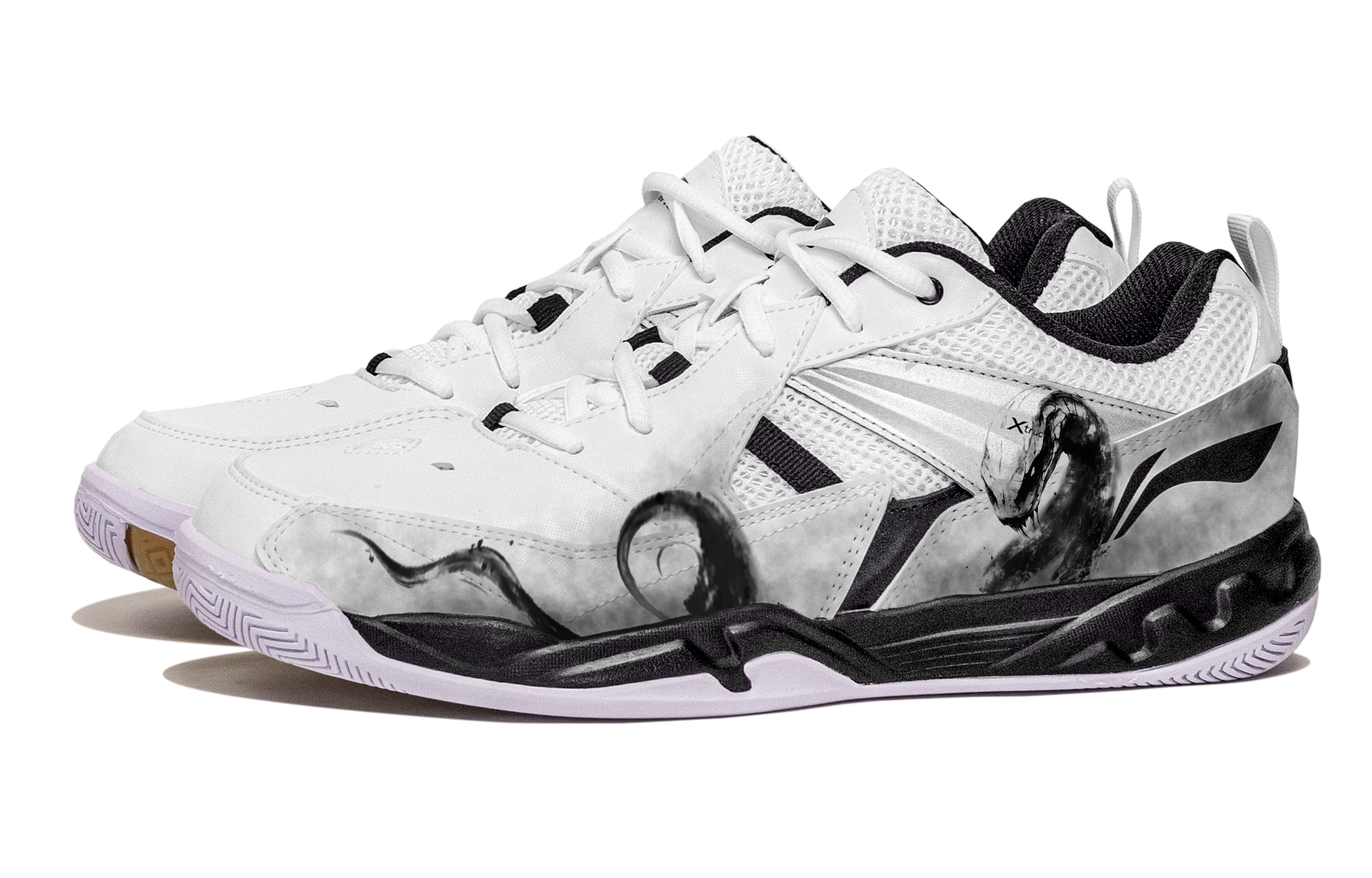 Li Ning Koba Cushioning Abrasion Resistant Breathable Cushioning Abrasion Resistant Breathable Low top Badminton Shoes