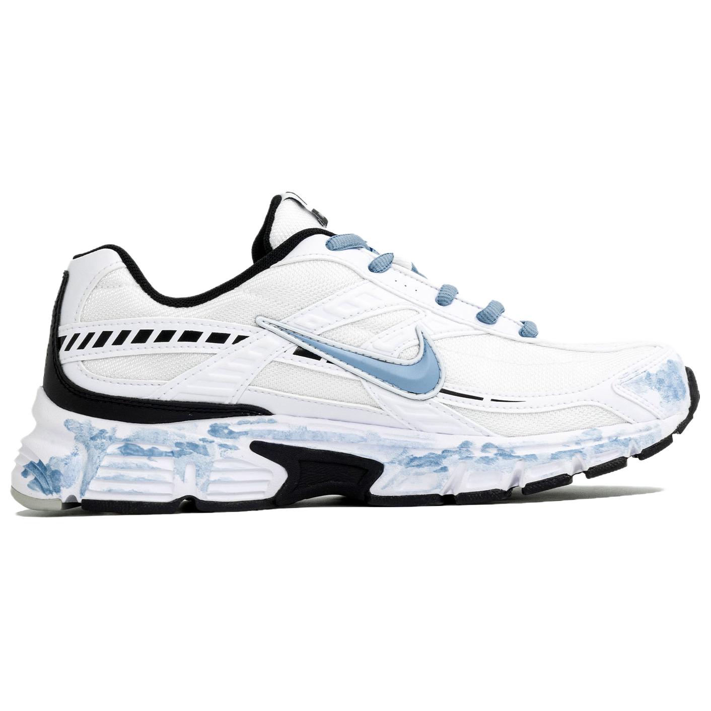 Nike Initiator Abrasion Resistant Low top Running Shoes Men’s White Blue