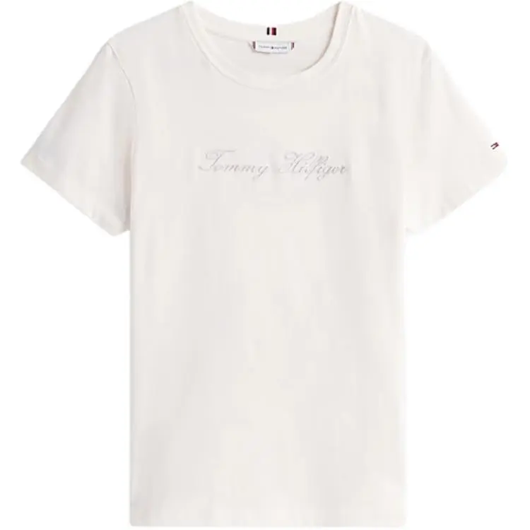 Tommy Hilfiger T Shirt Women's Ivory White