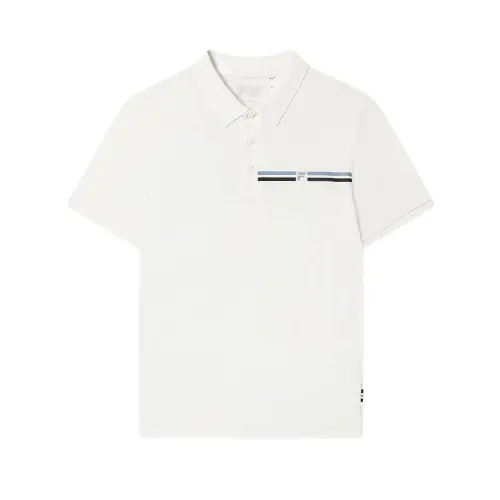 FILA WHITE Polo Shirt Men's Standard
