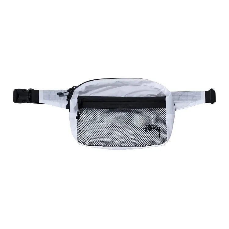 Stussy Fabric Fanny Pack Regular Unisex White