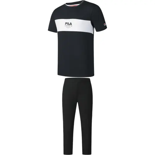 FILA Casual Sportswear Men's Crew Neck Moderate