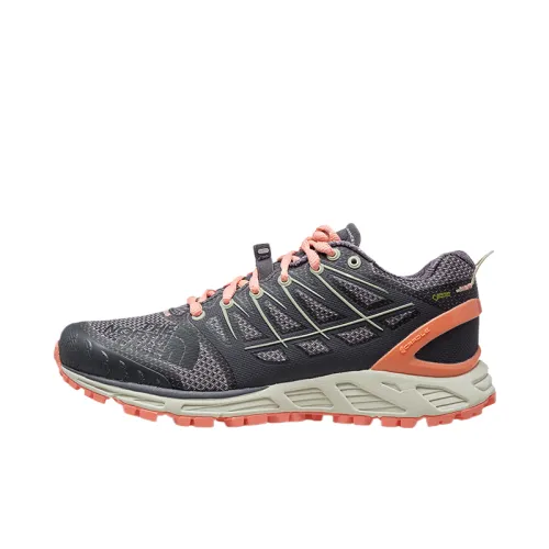 THE NORTH FACE Ultra Endurance II Low top Running Shoes Women's Gray Orange