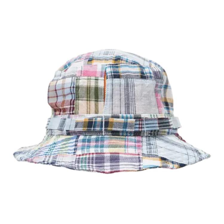 Унисекс панама Supreme Patchwork Madras Crusher (разноцветная)
