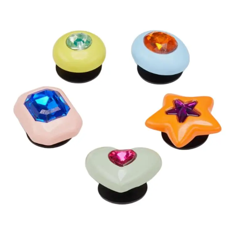 Crocs Zinc Alloy Shoe Accessories Unisex Multicolor