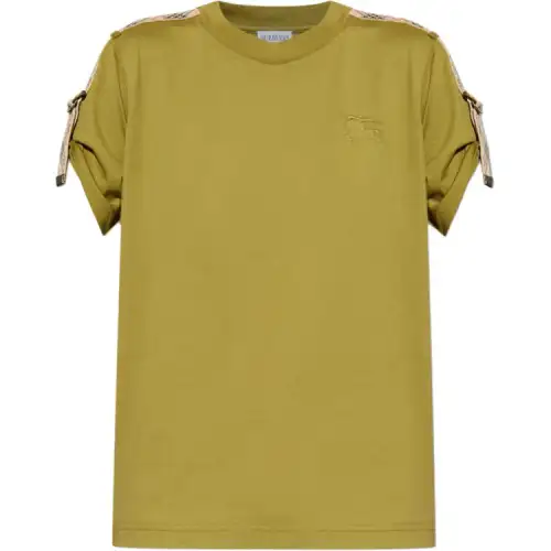 Burberry Edk Embroidered Crewneck T Shirt
