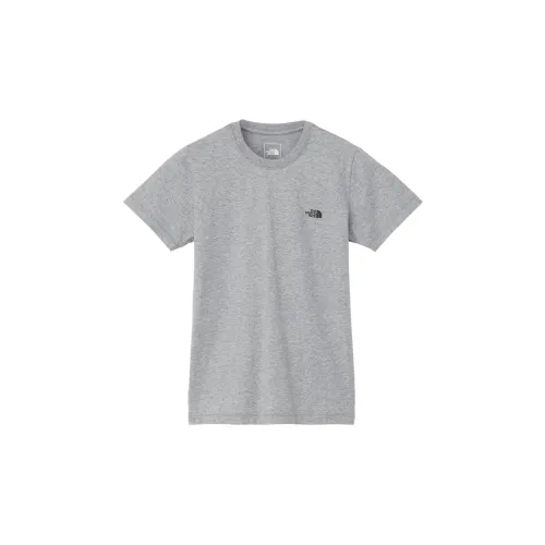 THE NORTH FACE T Shirts Women's Gray Crew Neck Moderate