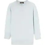 Loro Piana FW23 Piuma Crew Neck Sweater Women's Light Green