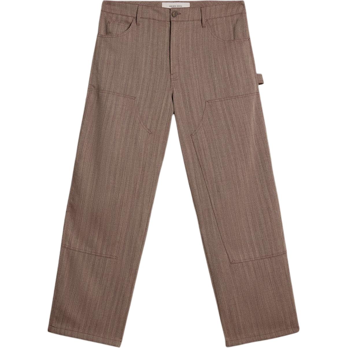 Мужские штаны Golden Goose Journey Trousers (серые)