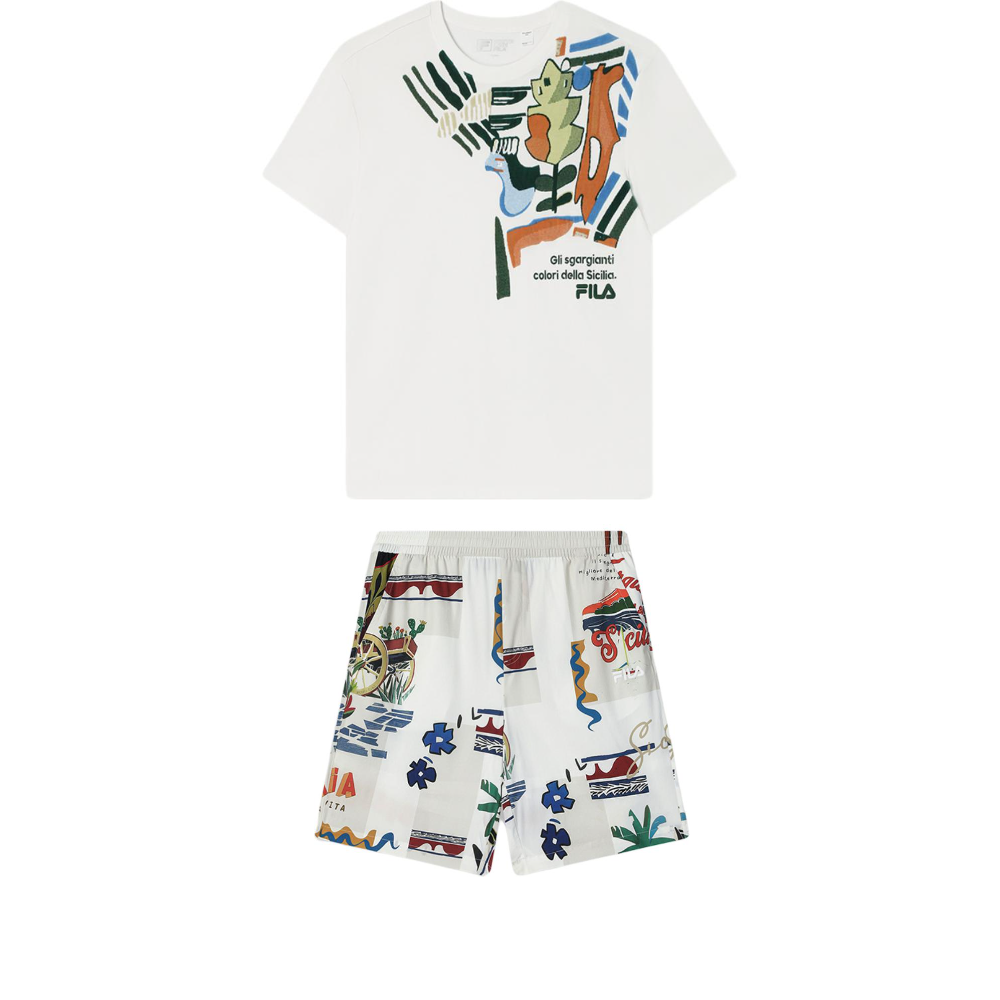 FILA Heritage SS25 Casual Sportswear Men's