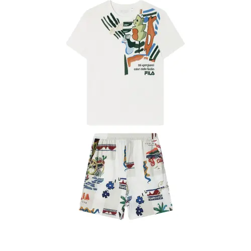 FILA Heritage SS25 Casual Sportswear Men's