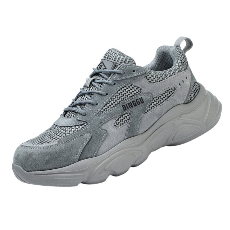 DINGGU Safety & Protective Shoes Men’s Mid Top